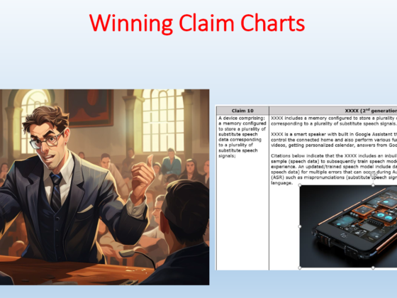 Winning Claim Charts: 5 Tips for Courtroom Success